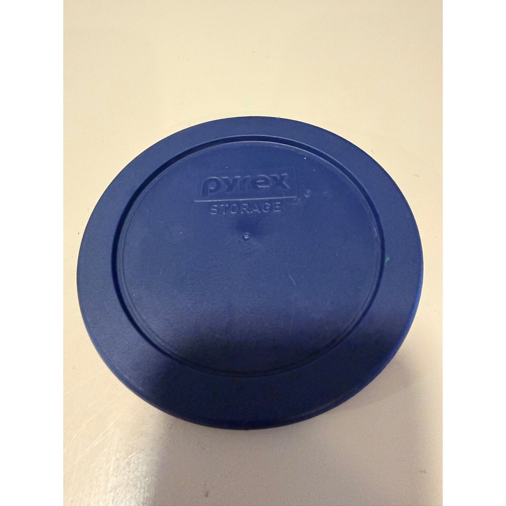 Pyrex 7200-PC Blue Plastic Replacement Lid for 2 Cup Round Glass Storage Bowl